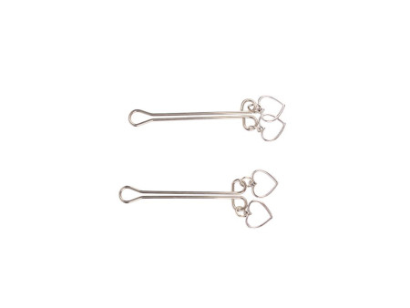 Senuelo Pinzas para Pezones con Corazones Senuelo Pinzas para Pezones con Corazones