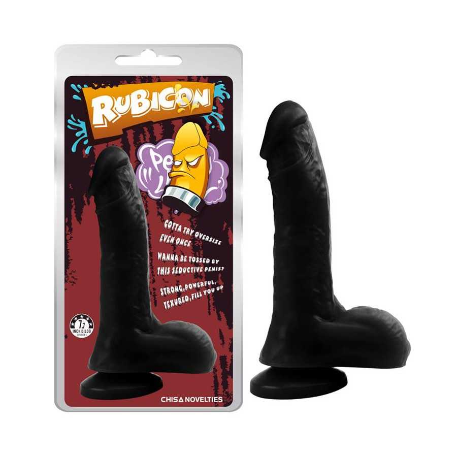 Dildo Night Club 20 x 37 cm Negro