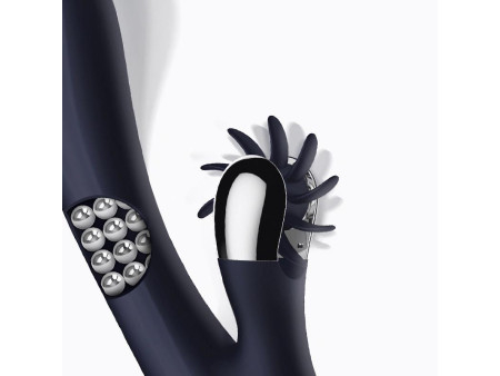 Royalspace Vibrador con Lenguas Estimuladoras y Bolas Internas 360º Azul Royalspace Vibrador con Lenguas Estimuladoras y Bolas Internas 360º Azul