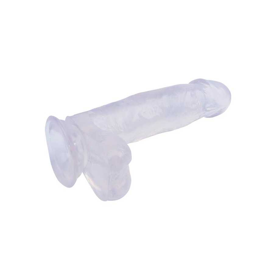 Dildo Hi Rubber 7 Transparente