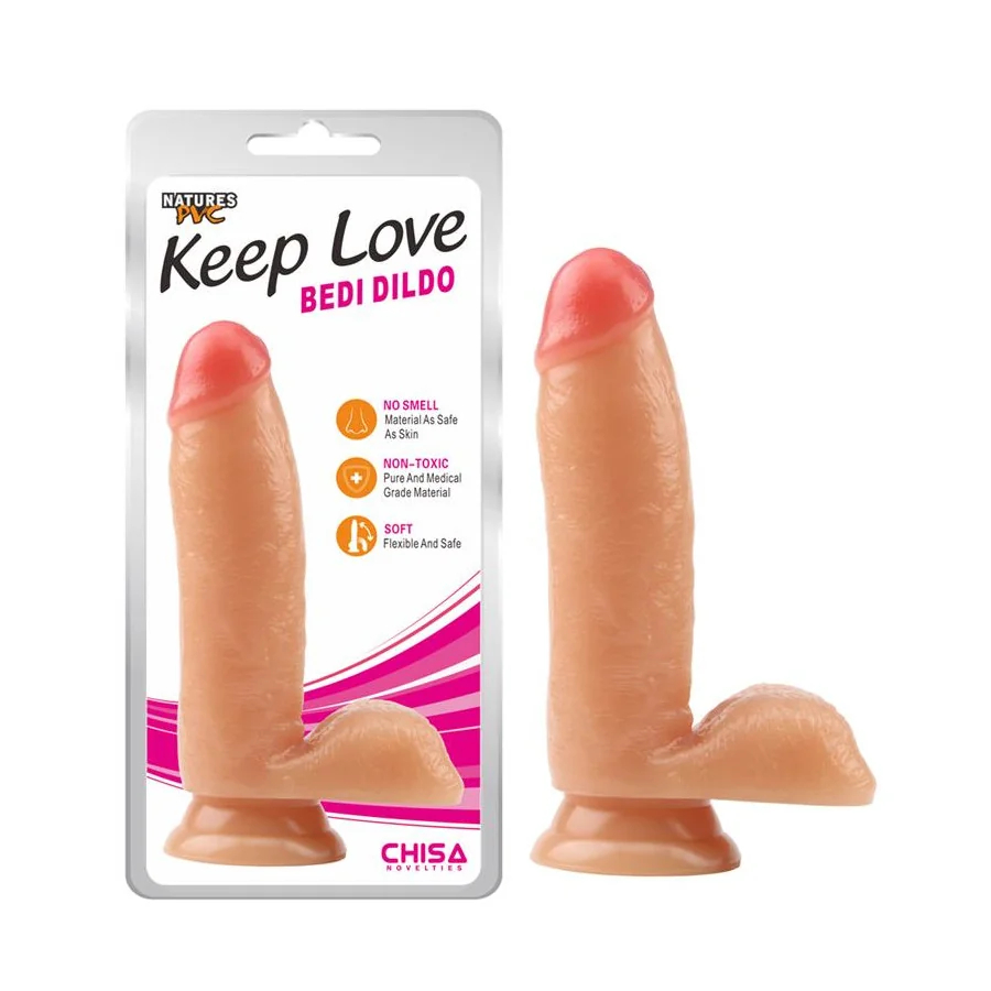 Dildo Bedi 17 x 36 cm Natural