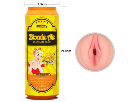 Lata Masturbadora Vagina Blond Ale