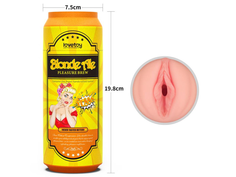 Lata Masturbadora Vagina Blond Ale