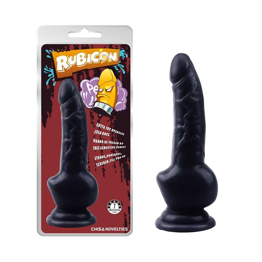 Dildo Obsidian Intruder 18 x 32 cm Negro