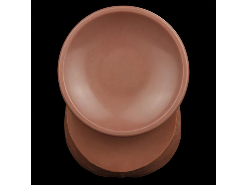 Dildo Dual Density Piel Deslizante Retractil 12