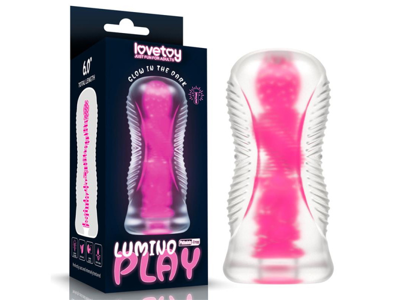 Masturbador Lumino Play Brilla en la Oscuridad 60