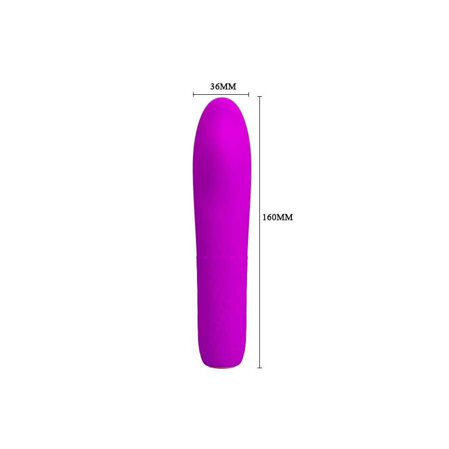 Vibrador Rotador Burke Silicona 106 x 36 cm