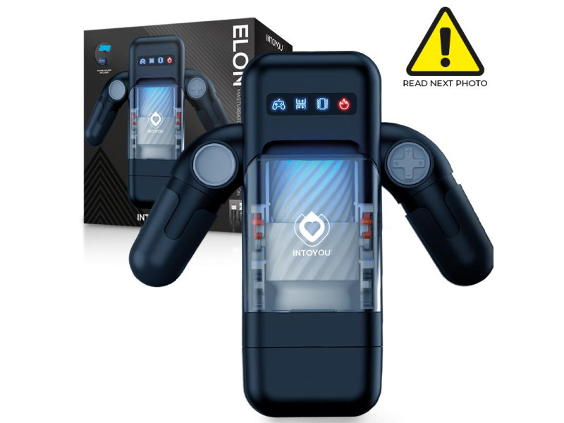 Elon Masturbador Inteligente Funcion Up and Down Calor Vibracion y Soporte Movil