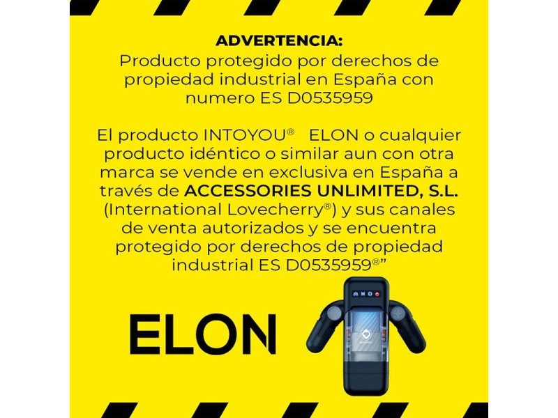Elon Masturbador Inteligente Funcion Up and Down Calor Vibracion y Soporte Movil