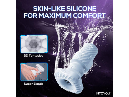 Elon Masturbador Inteligente Funcion Up and Down Calor Vibracion y Soporte Movil