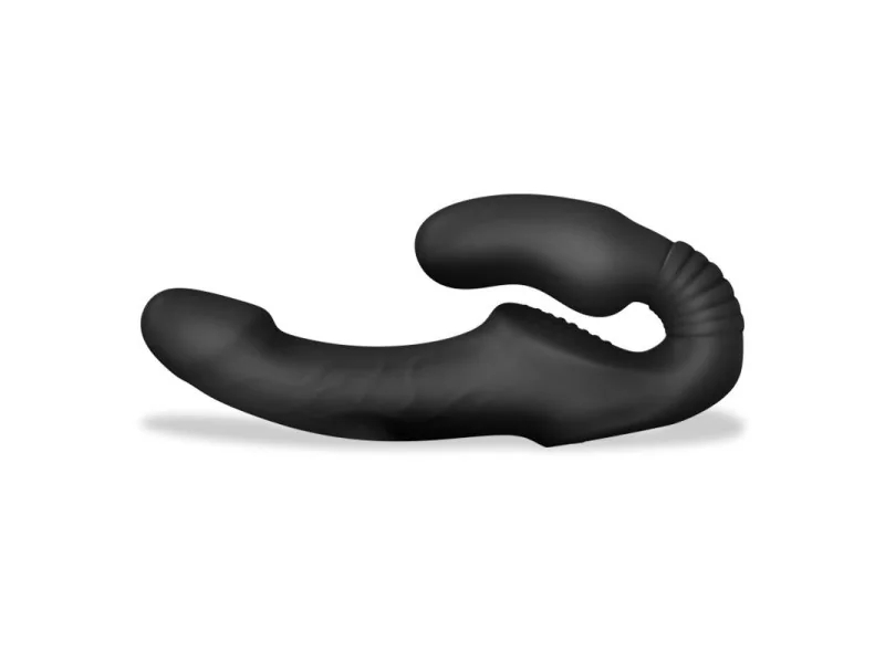 Strap on Vibrador Doble sin Arnes con Control Remoto