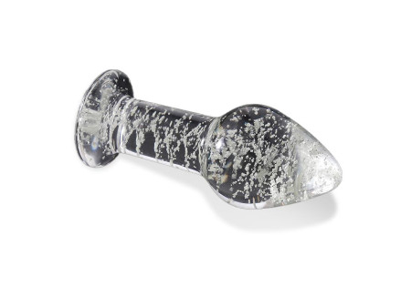 Plug Anal de Cristal que Brilla en la Oscuridad Plug Anal de Cristal que Brilla en la Oscuridad