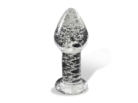 Plug Anal de Cristal que Brilla en la Oscuridad Plug Anal de Cristal que Brilla en la Oscuridad