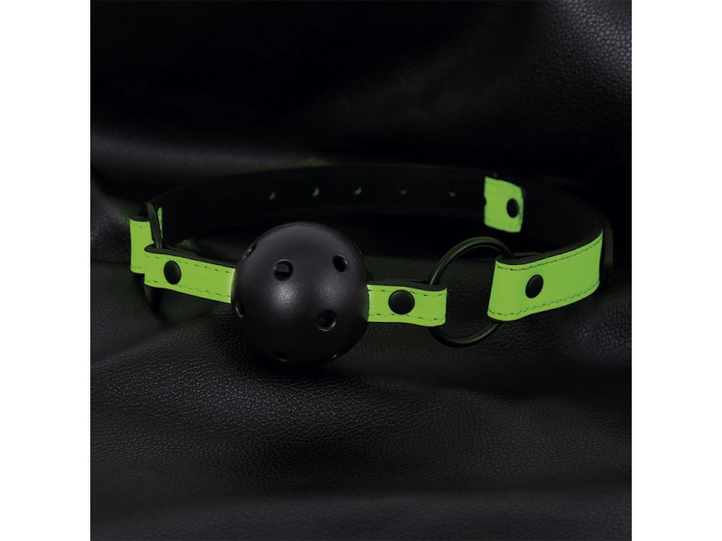 Set de Bondage con 5 Piezas que Brillan en la Oscuridad