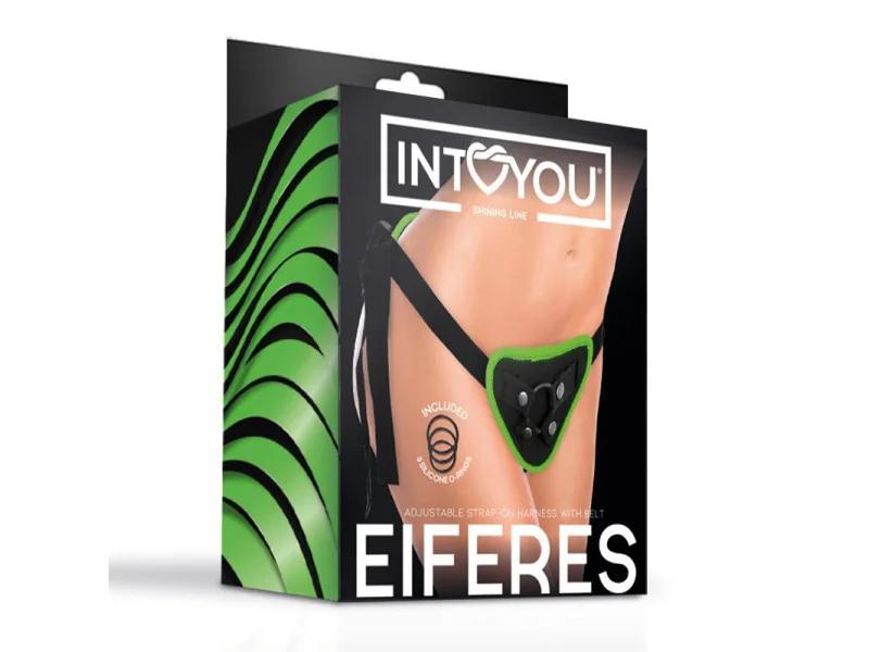 Eiferes Arnes Ajustable estilo Corset que Brilla en la Oscuridad