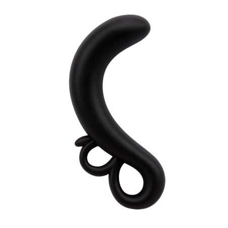 Estimulador Punto G Two Finger Silicona Negro