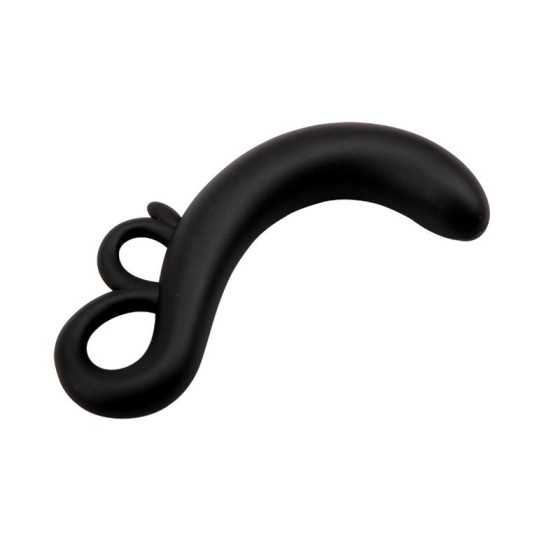 Estimulador Punto G Two Finger Silicona Negro