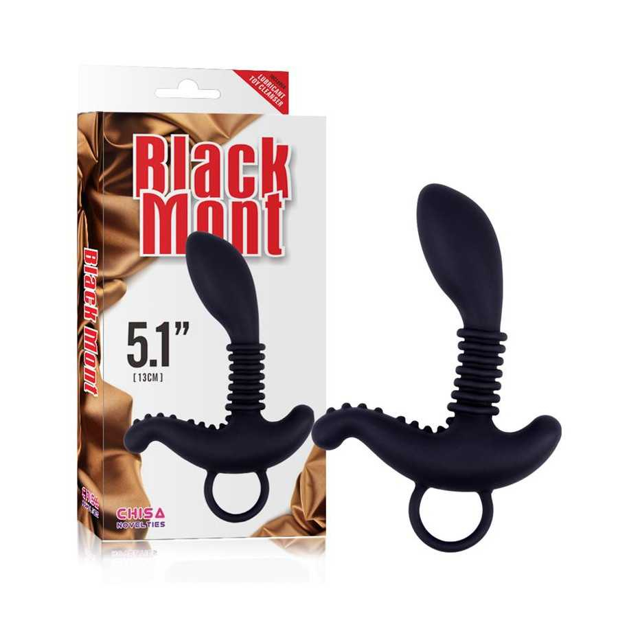 Plug Anal Booty Exciter Silicona Negro