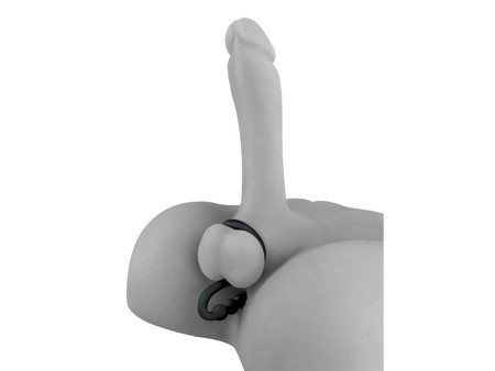 Fetish Fantasy Elite Perlas Anales con Anillo Testicular Negro Fetish Fantasy Elite Perlas Anales con Anillo Testicular Negro