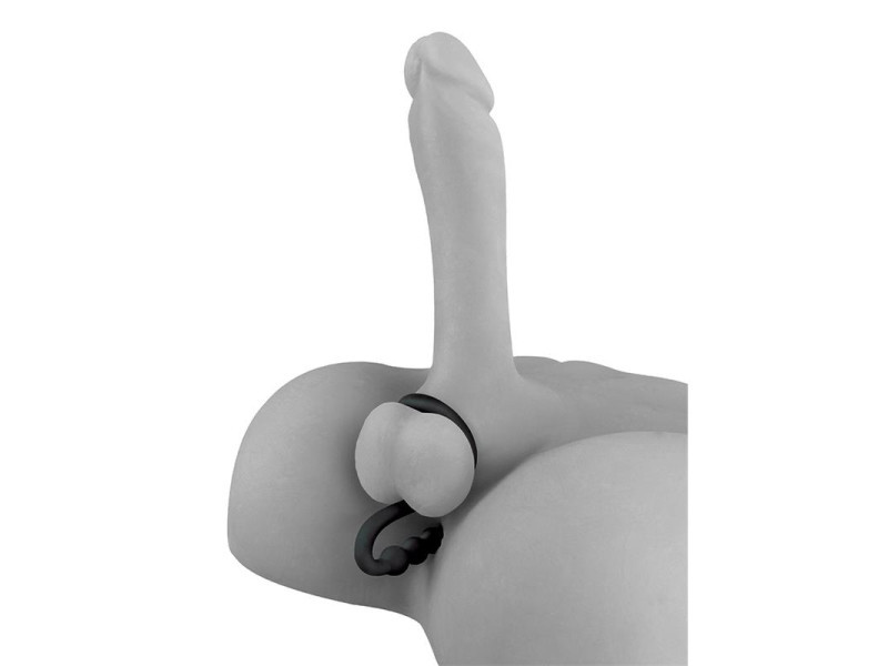 Fetish Fantasy Elite Perlas Anales con Anillo Testicular Negro