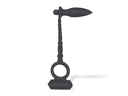 Sugilite Plug Anal con Vibracion y Anillo para el Pene con Vibracion Sugilite Plug Anal con Vibracion y Anillo para el Pene con Vibracion
