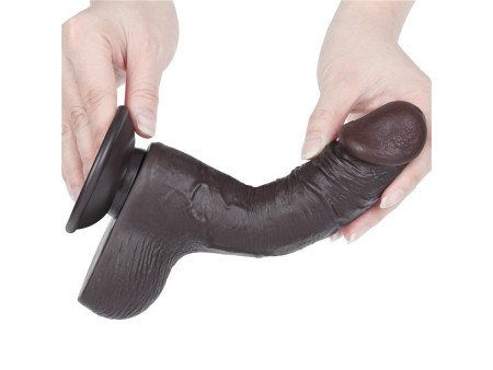 Dildo Dual Layer Piel Deslizante Retractil 75