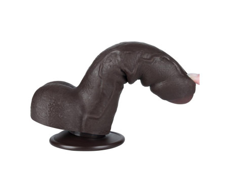 Dildo Dual Layer Piel Retractil 7