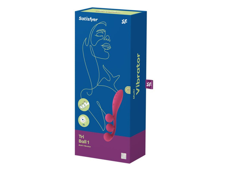 Estimulador Tri Ball 1 Rojo