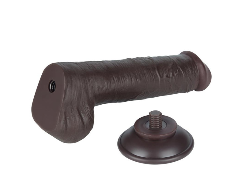 Dildo Dual Layer Piel Deslizante Retractil 8