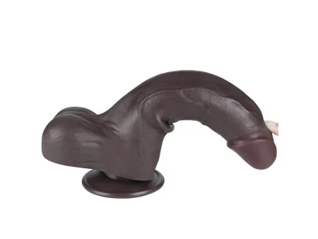 Dildo Dual Density Piel Deslizante Retractil 85 Dildo Dual Density Piel Deslizante Retractil 85