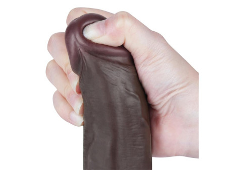 Dildo Dual Density Piel Deslizante Retractil 85 Dildo Dual Density Piel Deslizante Retractil 85
