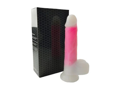 Dildo Doble Capa con Vibracion Thrusting y Calor Dildo Doble Capa con Vibracion Thrusting y Calor