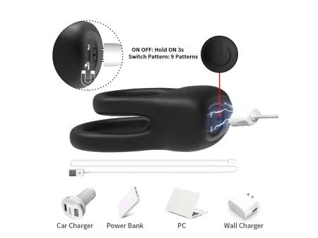 Anillo para el Pene con Vibracion