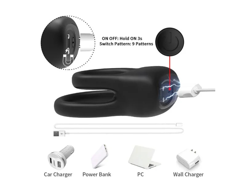 Anillo para el Pene con Vibracion