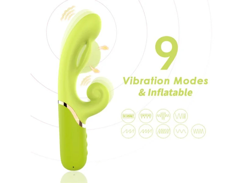 Vibrador con Funcion de Inflado