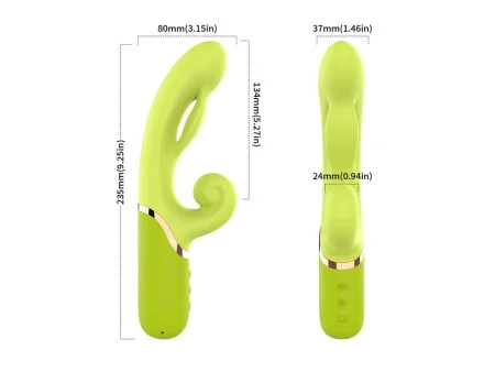 Vibrador con Funcion de Inflado