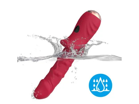 Vibrador con Calor y Movimiento Vertical con Pantalla Digital