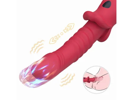 Vibrador con Thrusting Punto G y Pantalla Digital Vibrador con Thrusting Punto G y Pantalla Digital