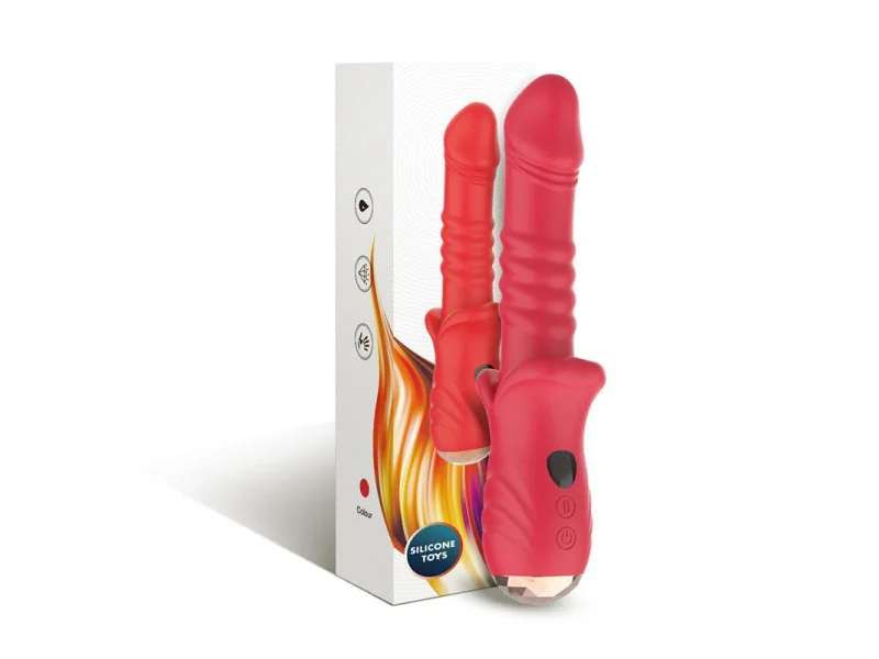 Vibrador con Thrusting Punto G y Pantalla Digital