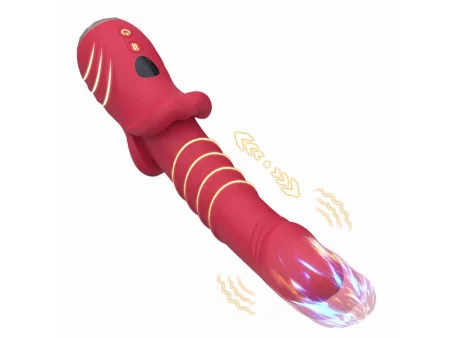 Vibrador con Thrusting Punto G y Pantalla Digital Vibrador con Thrusting Punto G y Pantalla Digital