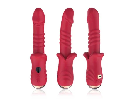 Vibrador con Thrusting Punto G y Pantalla Digital Vibrador con Thrusting Punto G y Pantalla Digital