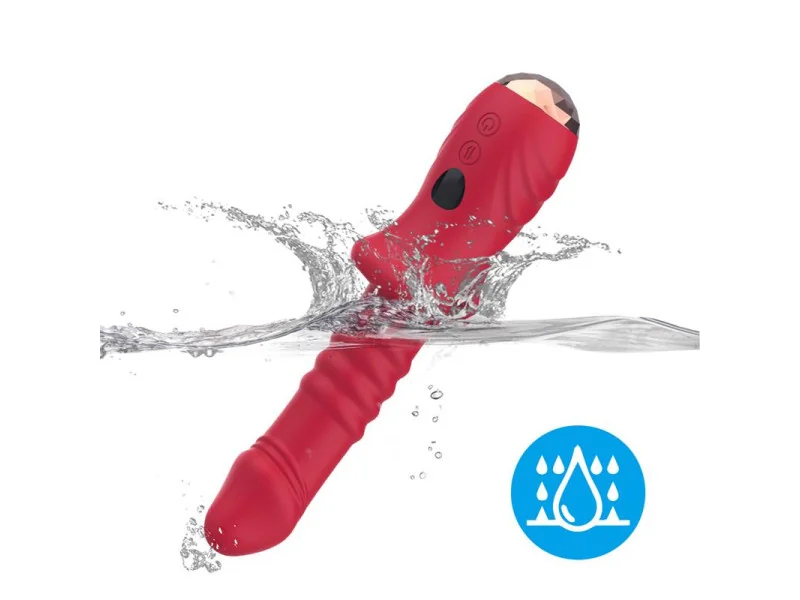 Vibrador con Thrusting Punto G y Pantalla Digital