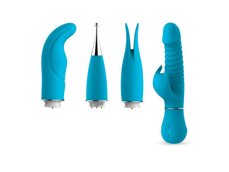 Eivian Set 4 Piezas Intercambiables Vibracion y Thrusting