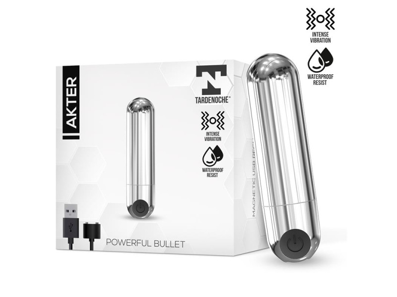 Akter Bala Vibradora Super Potente USB Magnetico
