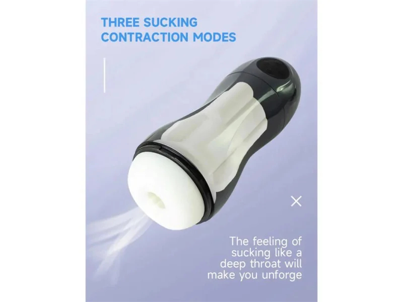 Tronik 20 Masturbador con Succion y Vibracion USB