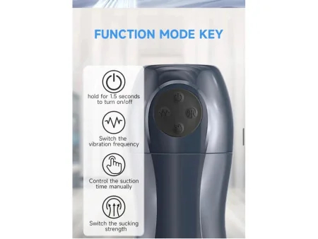 Tronik 20 Masturbador con Succion y Vibracion USB