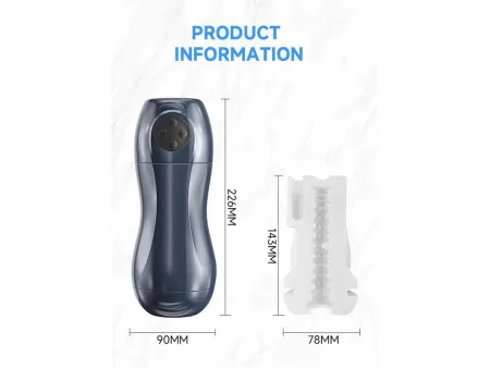 Tronik 20 Masturbador con Succion y Vibracion USB