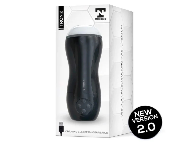 Tronik 20 Masturbador con Succion y Vibracion USB