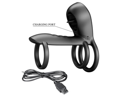 Jammy Anillo Triple con Vibracion USB