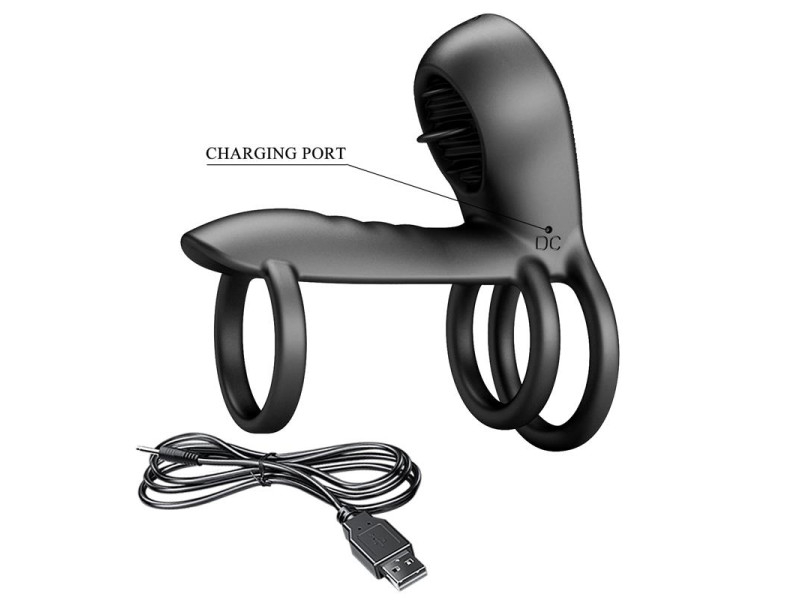 Jammy Anillo Triple con Vibracion USB